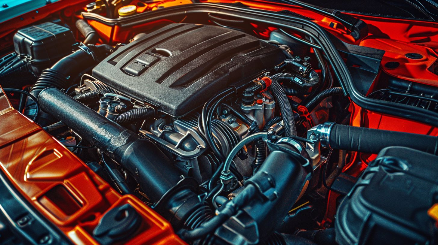 Detailed Engine Bay