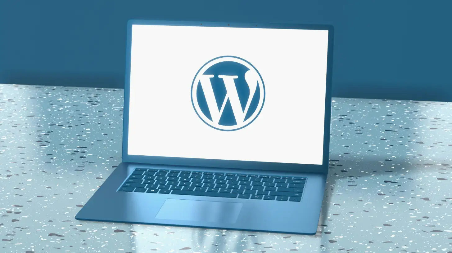 WordPress Logo Screenshot on Desktop